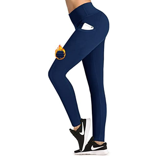 IUGA Fleece Lined Yoga Pants with Pockets for Women High Waisted Thermal Leggings with Pockets IUGA Fleece Lined Yoga Pants with Pockets for Women High Waisted Thermal Leggings with Pockets